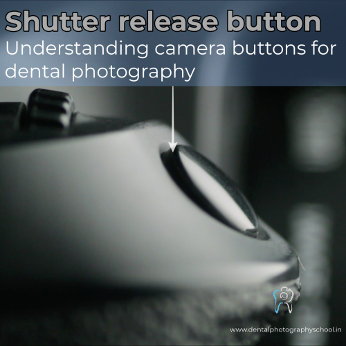 Shutter release in dental photography school podcast