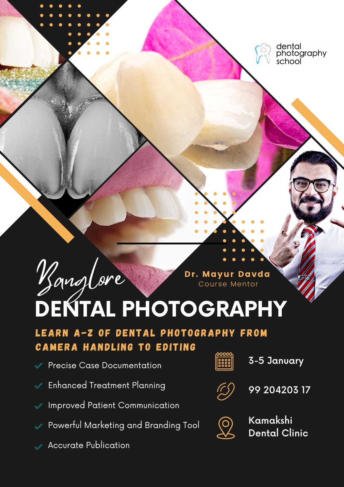 Dental photography course Bangalore