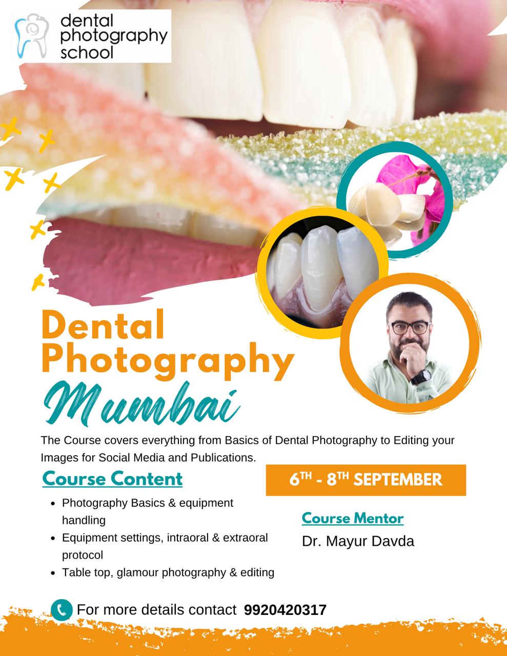 dental photography workshop at Mumbai